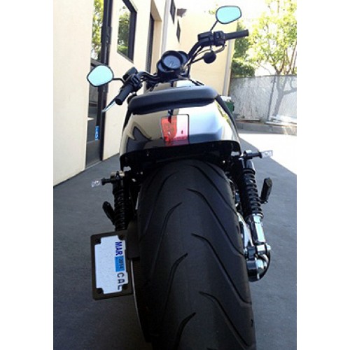 Vertical Sidemount License Plate Holder